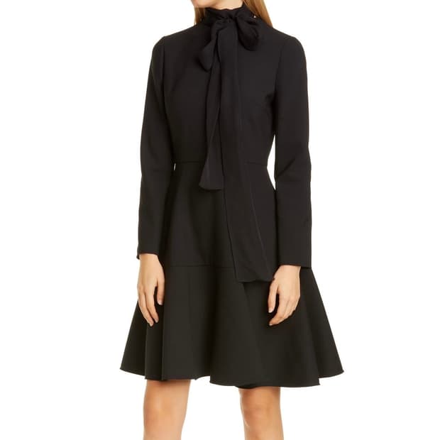 Valentino 넥 리본 원피스