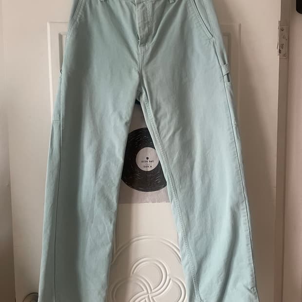 칼하트wip 우먼 피어스 싱글니 팬츠