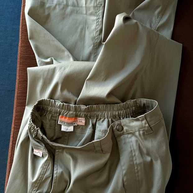 Mild poly stretched utility pants