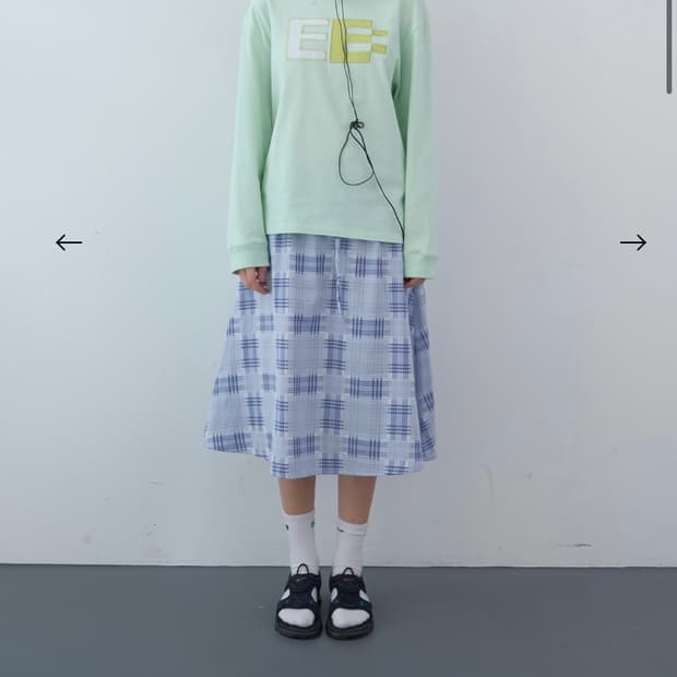 픽셀 로고 박시 LST (mint)