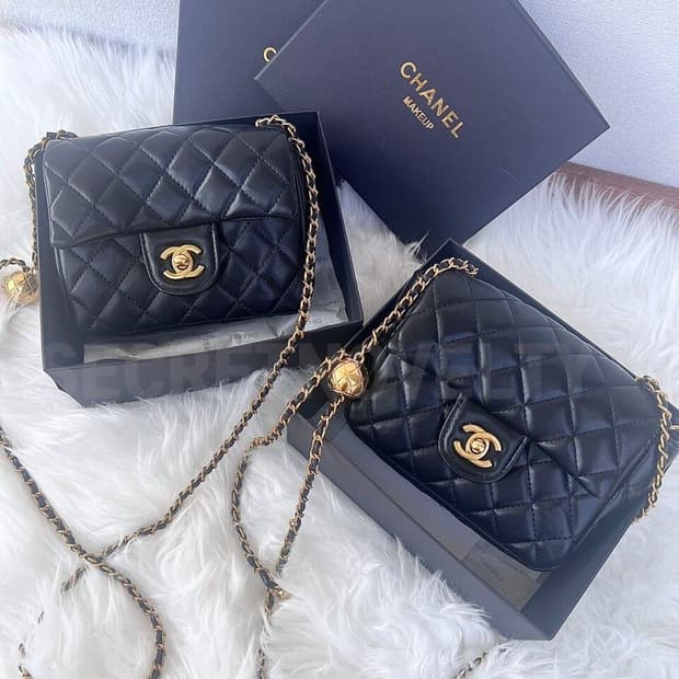 깜짝세일(새상품)정품 샤넬 VIP 기프트 노벨티 골든볼 크로스백 한정판