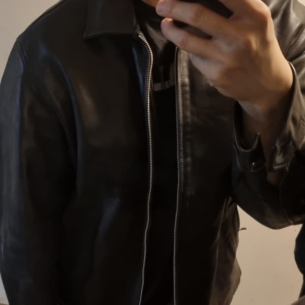 올드갭 레더자켓L (신치있는버전)