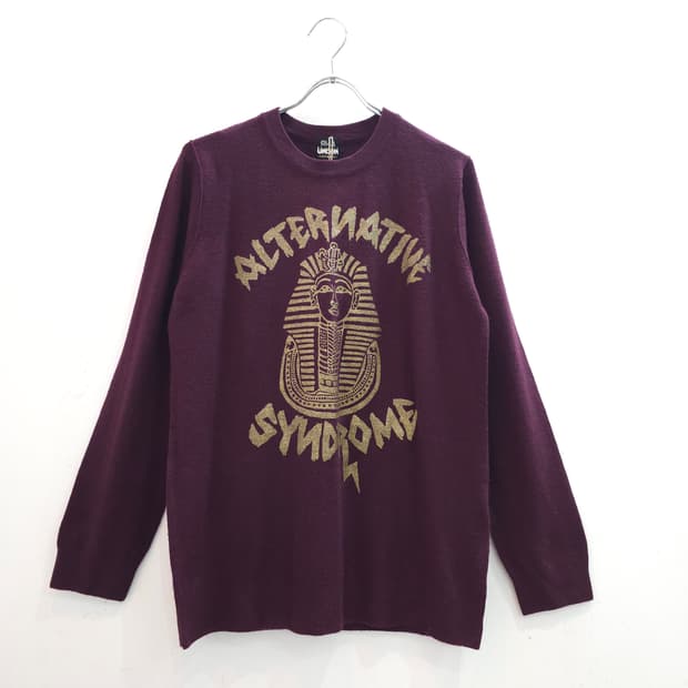 RNA UNISON  캐시미어 울 혼방 파라오 스웨터