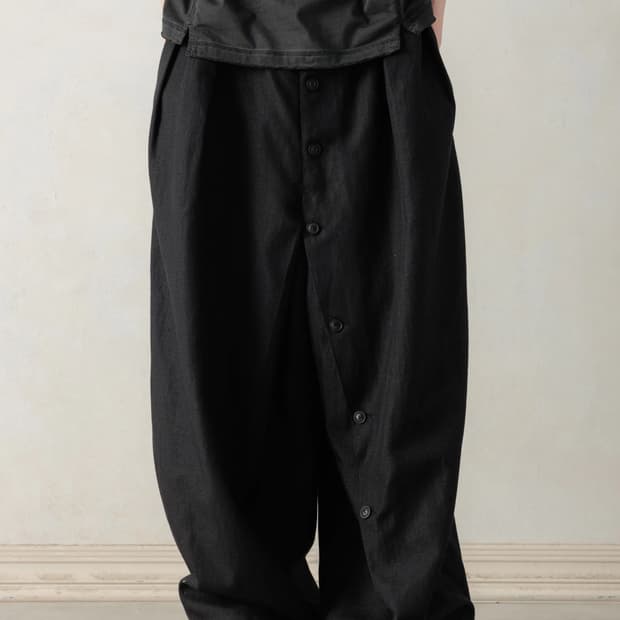 프로페서이 버튼 드래프트 팬츠 - 50 새상품