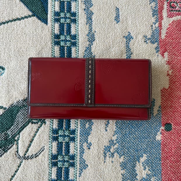 Pre owned 나비 장지갑