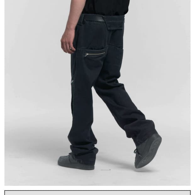 MPa REVEALED POCKET PANTS (BLACK) S사이즈