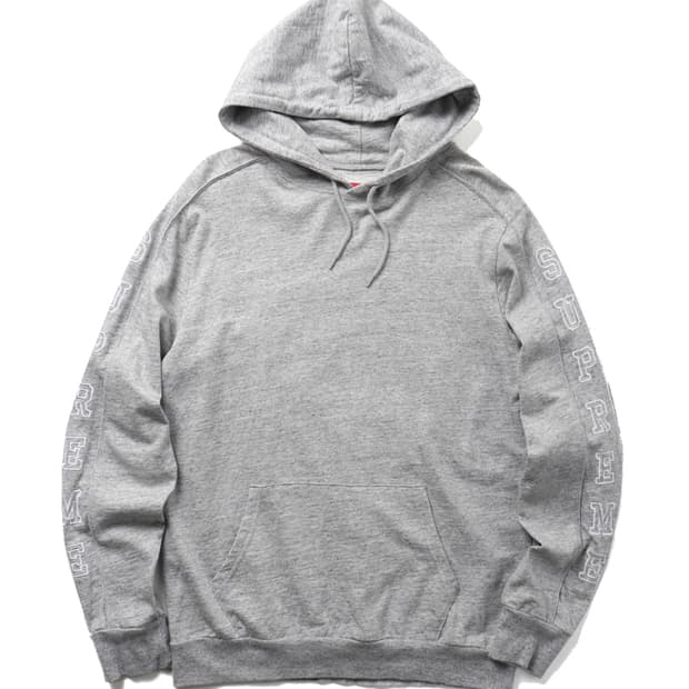 Supreme Hooded Sleeve Stripe Top