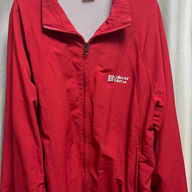테켓 바람막이 레드 (남녀공용)