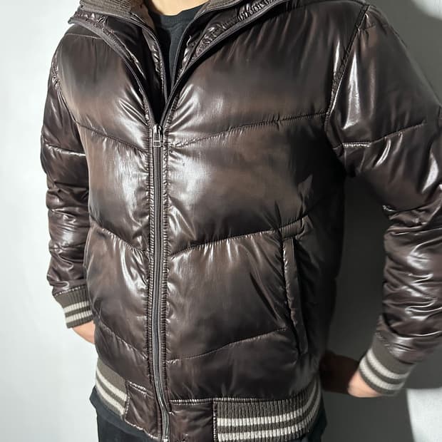 Converse Shiny Down Bomber Jacket