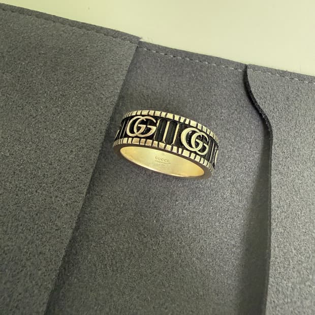 구찌 GG 마몬트 링 24호