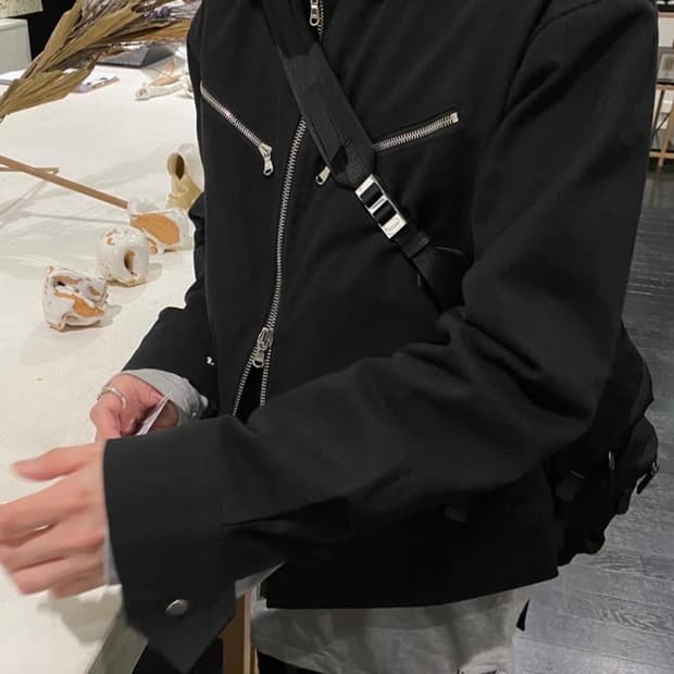 언타이틀드 아이딜 바이커 자켓