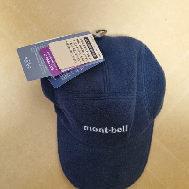 몽벨 클리마플러스 200 트레일 캡 네이비 새상품