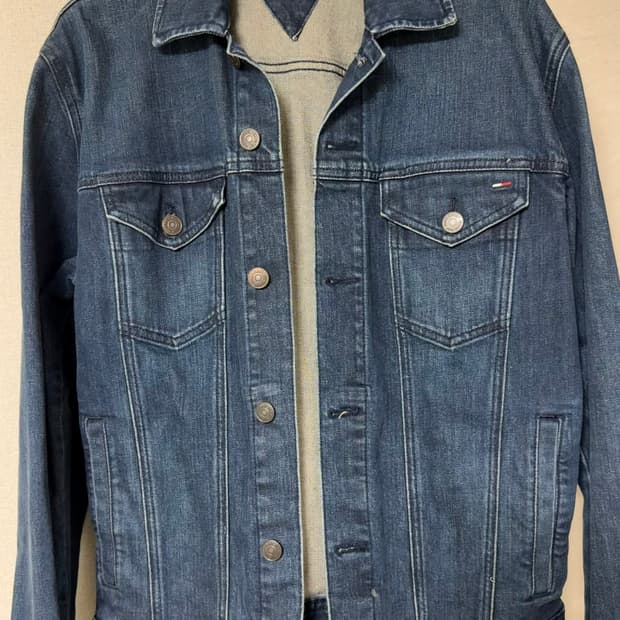 타미 진스 tommy jeans 데님자켓 청자켓