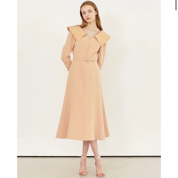 BAU by Bride And You 브라이드앤유 하객룩 플레어 드레스 