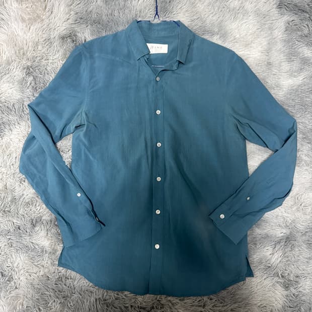 타임옴므 남성 실크 레이온 셔츠 100사이즈