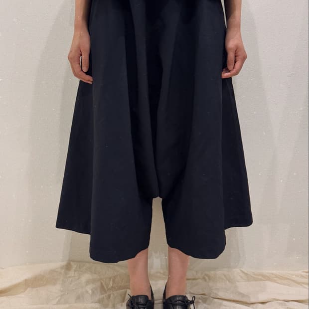 꼼데가르송 꼼꼼 18ss 와이드 사루엘 팬츠