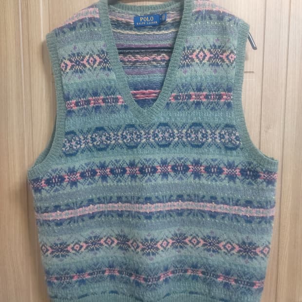 폴로 랄프로렌 페어아일 니트 베스트