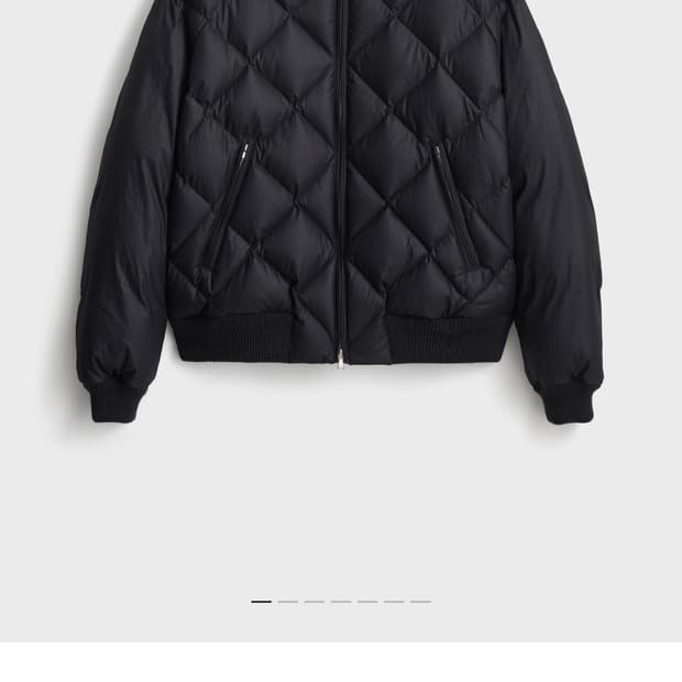 포터리 마이크로피버 다운점퍼 3사이즈