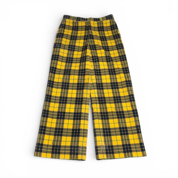 구찌 타탄체크 코듀로이 팬츠 (샘플제품)
