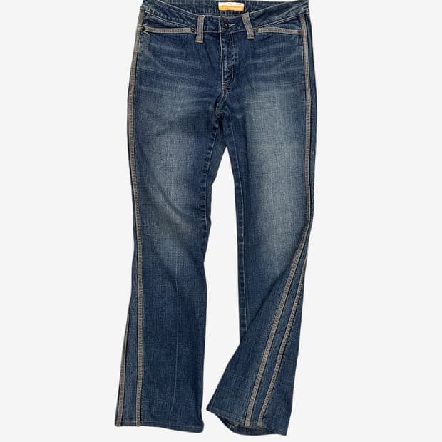 side line boots-cut jean