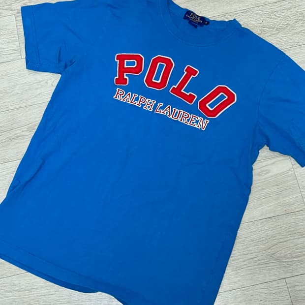 폴로 랄프 로렌 로고 티셔츠