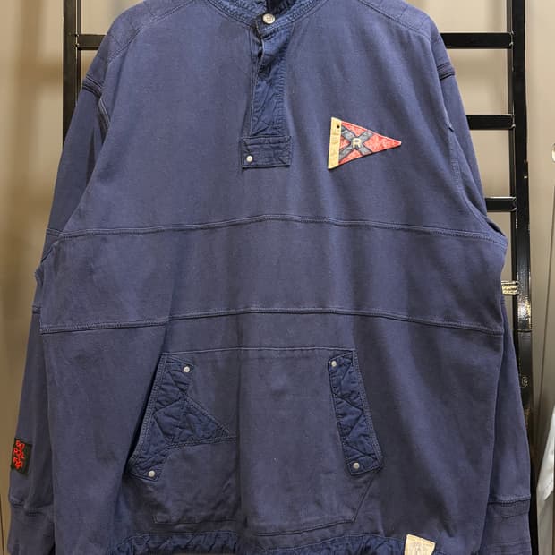 (2XL) 폴로 90s PRLC 플래그 패치 PK 티셔츠 9.9