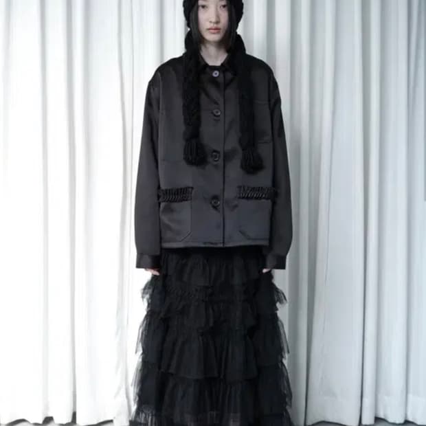 생긴스튜디오 튤 스커트