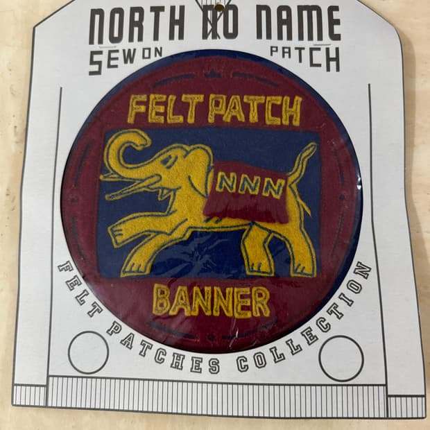 노스노네임 펠트 패치 notrh no name patch