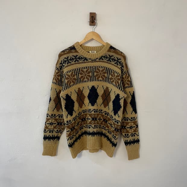 윌리엄로키 울 스웨터 