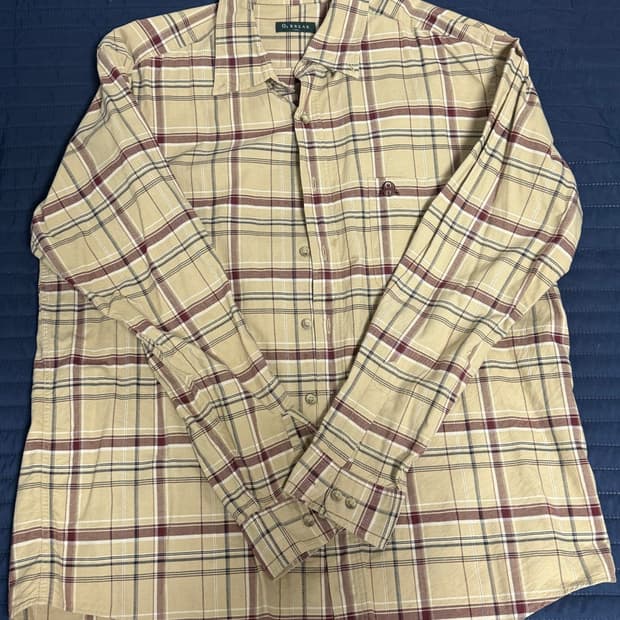 Vintage O2Break 체크 셔츠