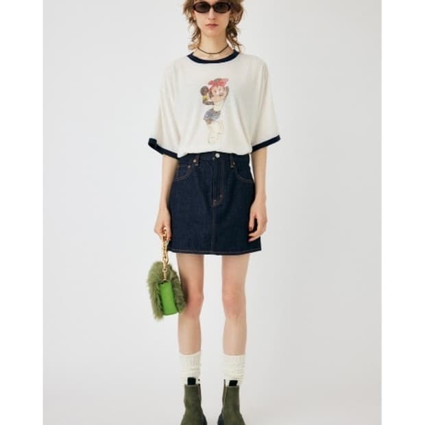 Moussy 디즈니 미니마우스 티셔츠