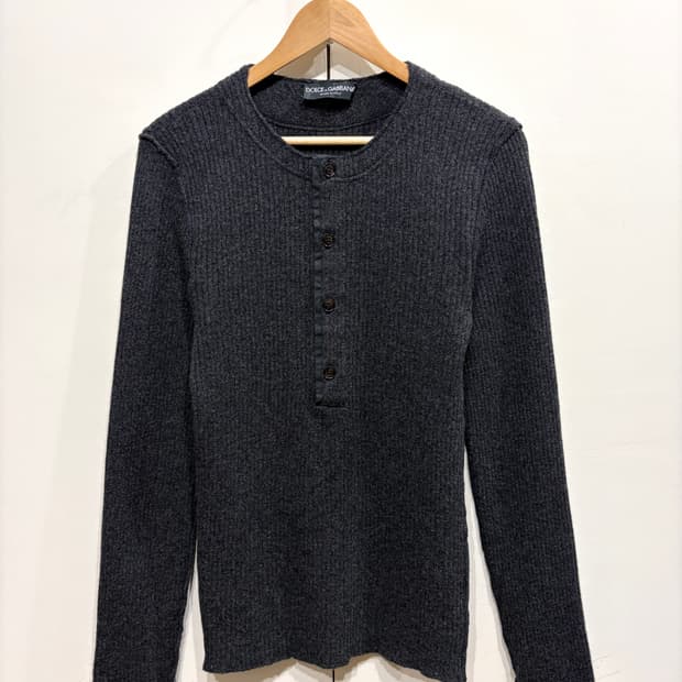 돌체앤가바나 헨리넥 니트