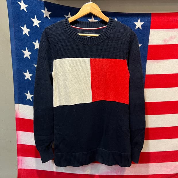 타미힐피거 니트