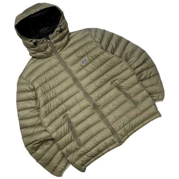 DIESEL 디젤 카키 경량 패딩