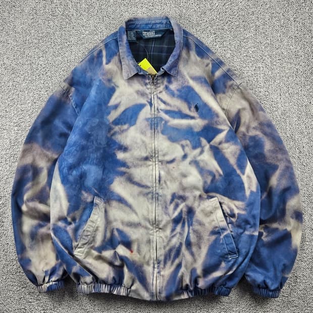 폴로랄프로렌 스윙탑 블루종 자켓 다잉커스텀 ( XL ) / 11777