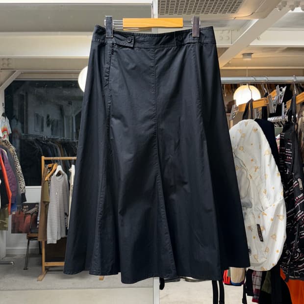 스포츠막스 코튼 플레어 스커트