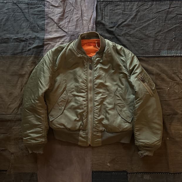70s USA Original MA-1 8279E Jacket