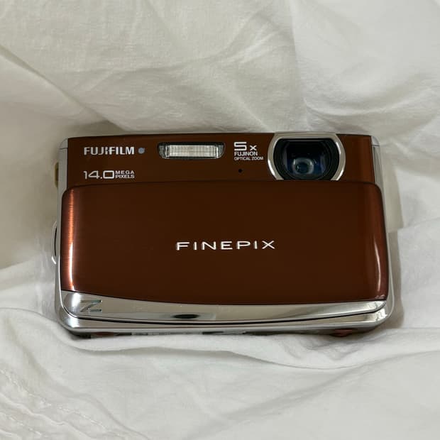 후지필름 파인픽스 디카 z80 브라운