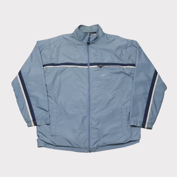 [L] 00's 나이키 스우시 올드스쿨 바람막이 자켓