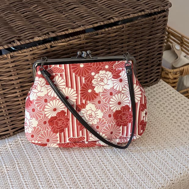 일본풍 핸드백 