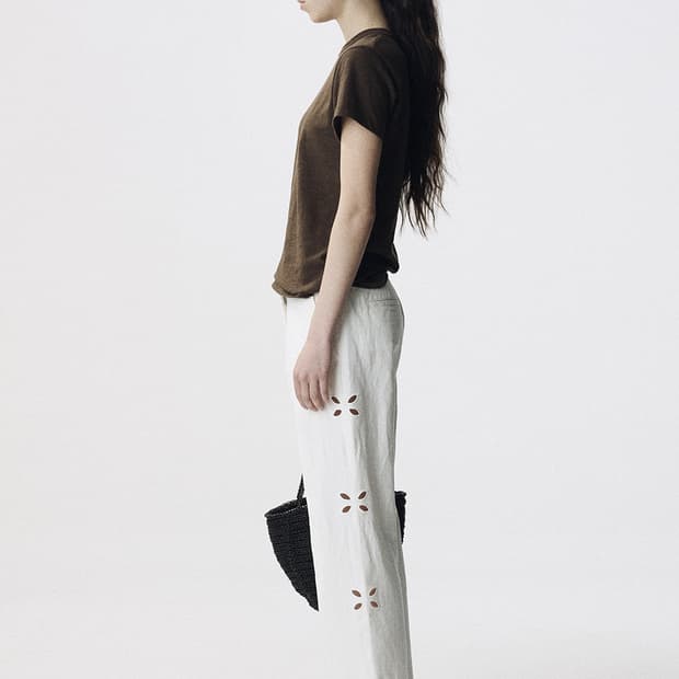 낫띵리튼 Lia cutout pants (Off white)