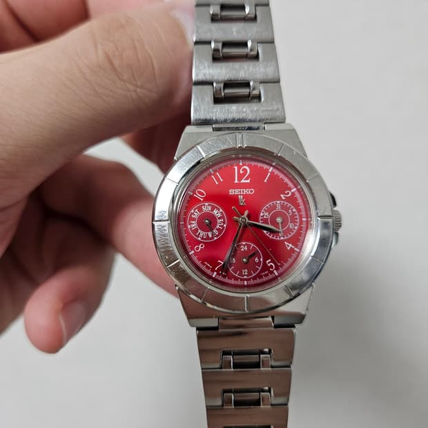 세이코 루키아 레이디스 쿼츠 시계 Seiko lk lukia
