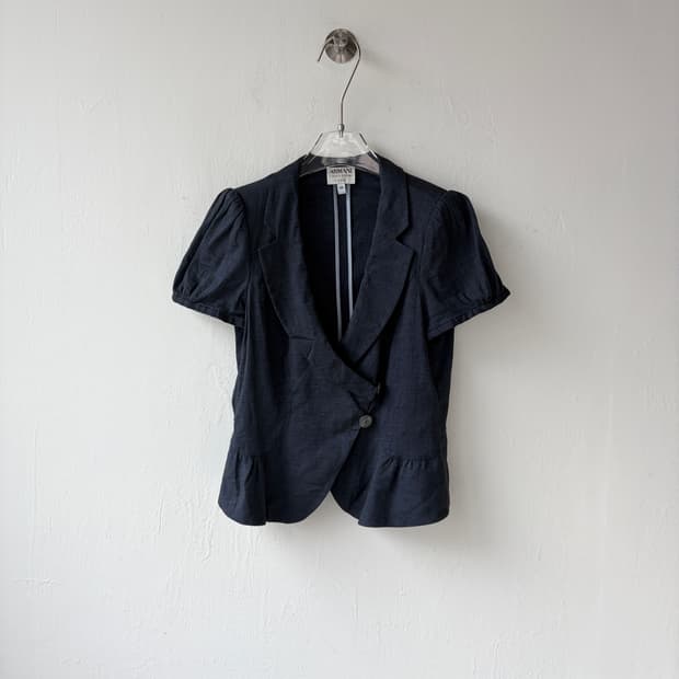 아르마니 꼴레지오니 데님 자켓 