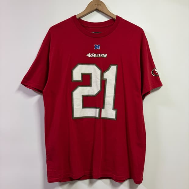 [L] NFL 샌프란시스코 49ers 반팔 티셔츠