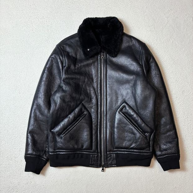 jaon verdurous 00's 양가죽 무스탕 자켓 PN7421