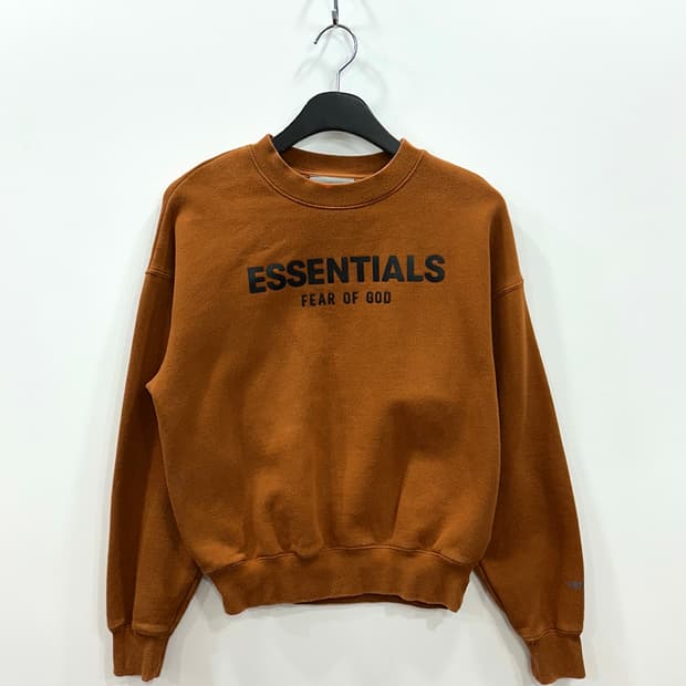 피어오브갓 에센셜 키즈 맨투맨 L