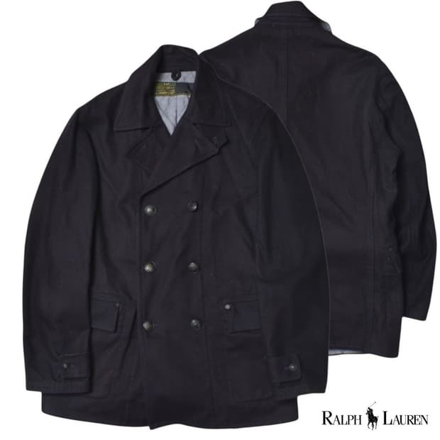 00S 폴로 랄프포렌 울 피코트 L N1081