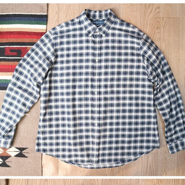 
POLO ralph rauren 폴로 랄프로렌 코튼100% 체크남방