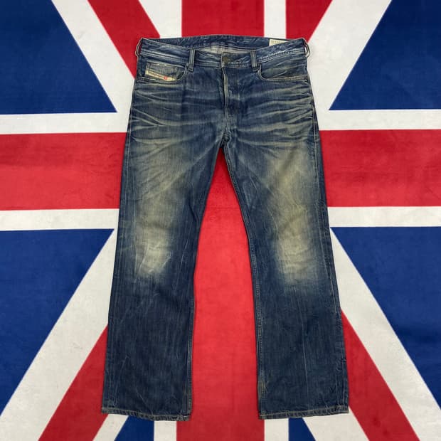 디젤 자티니 워싱 데님팬츠 33