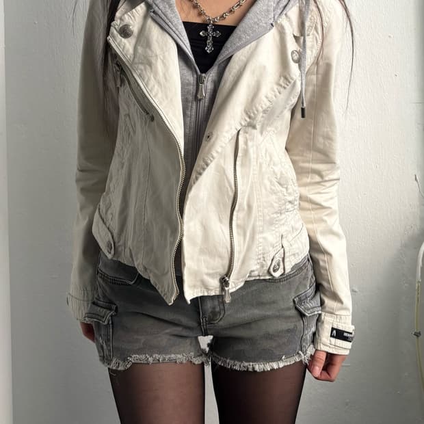 Buckaroo Ivory Hood Jacket 